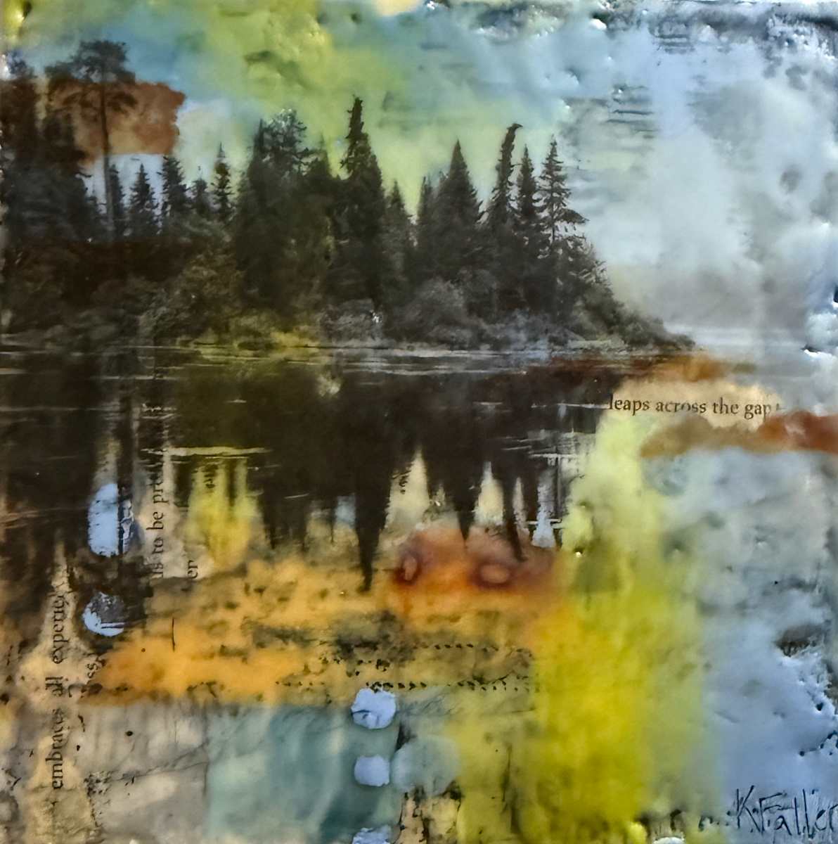 Leaps across the gaps by Karen Faller, Image 1.