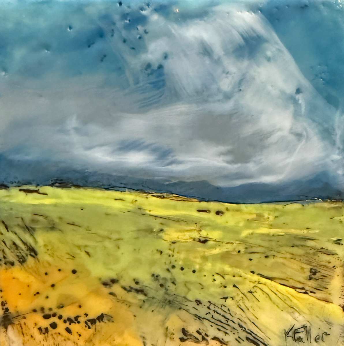 Just over the field by Karen Faller, Image 1.