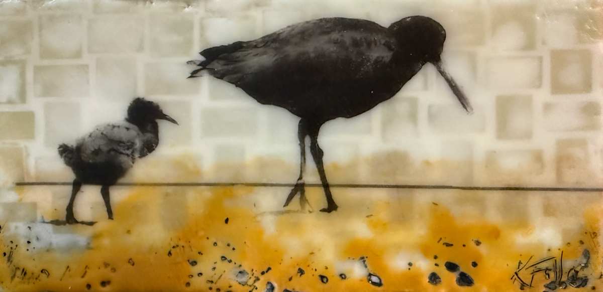 One foot, two foot by Karen Faller, Image 1.