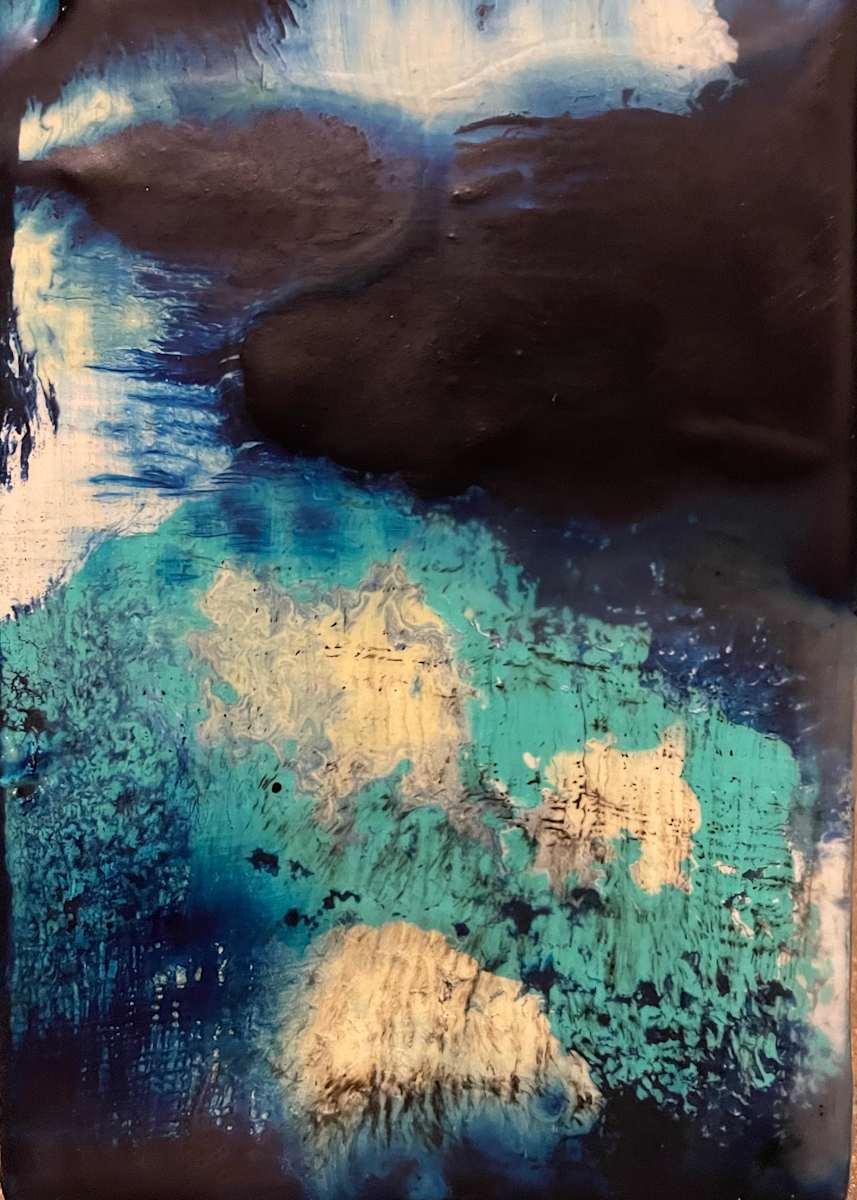 Clouds in the water by Karen Faller 