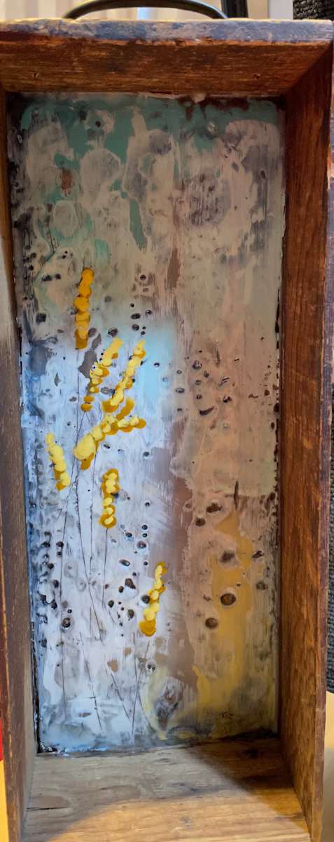 Flowers in a box by Karen Faller 