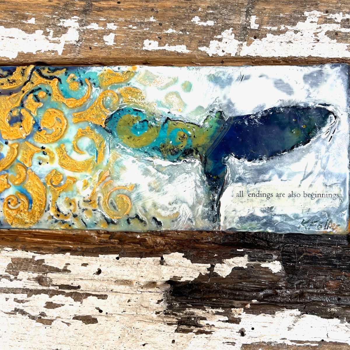 All endings are also beginnings by Karen Faller 