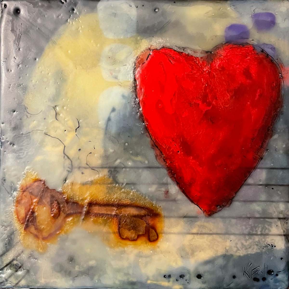 The key to my heart by Karen Faller 