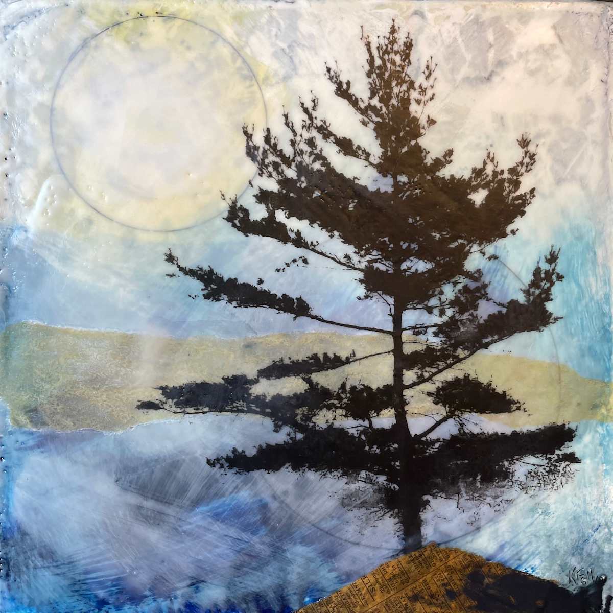 Blue Horizons by Karen Faller 