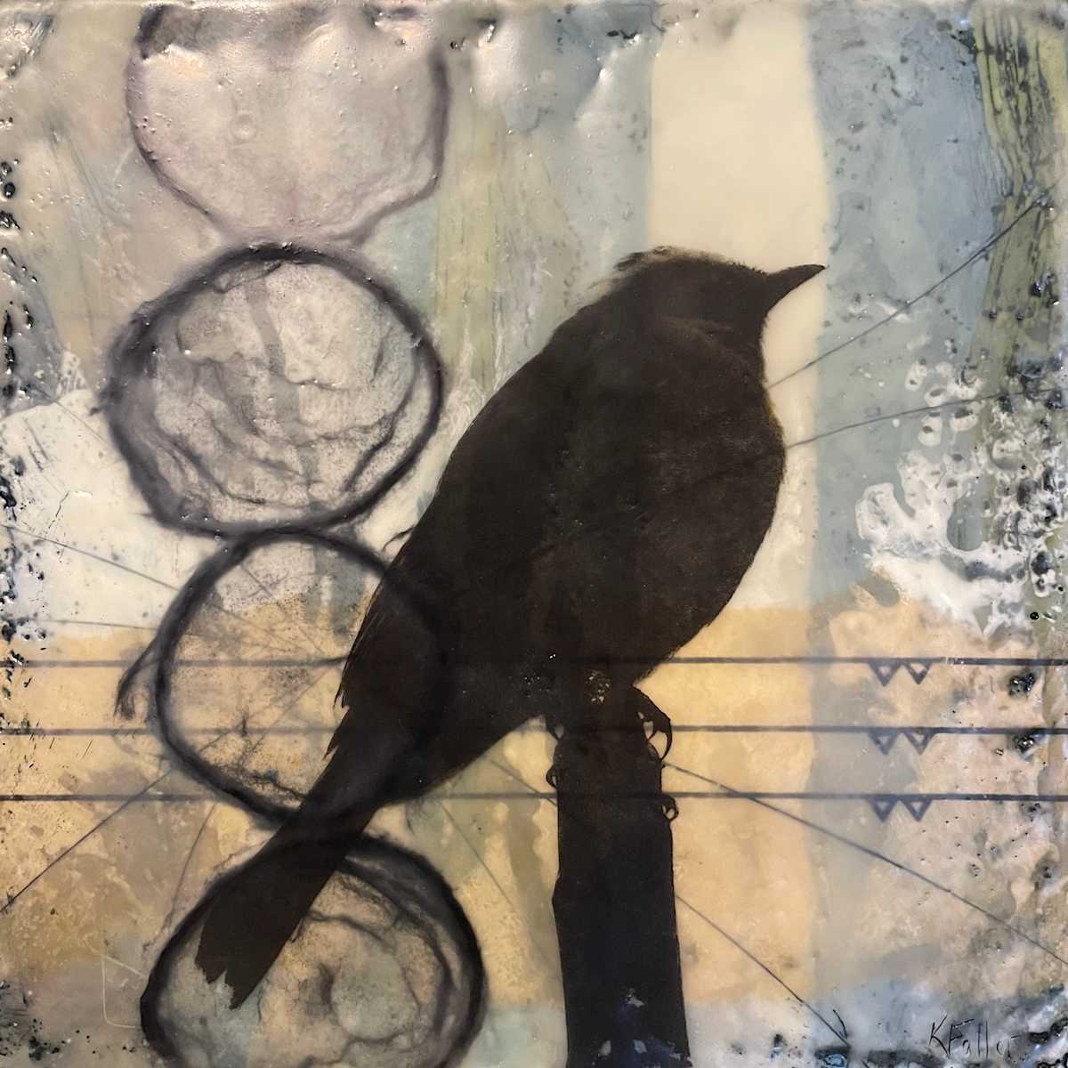 Kiskadee patterns by Karen Faller 