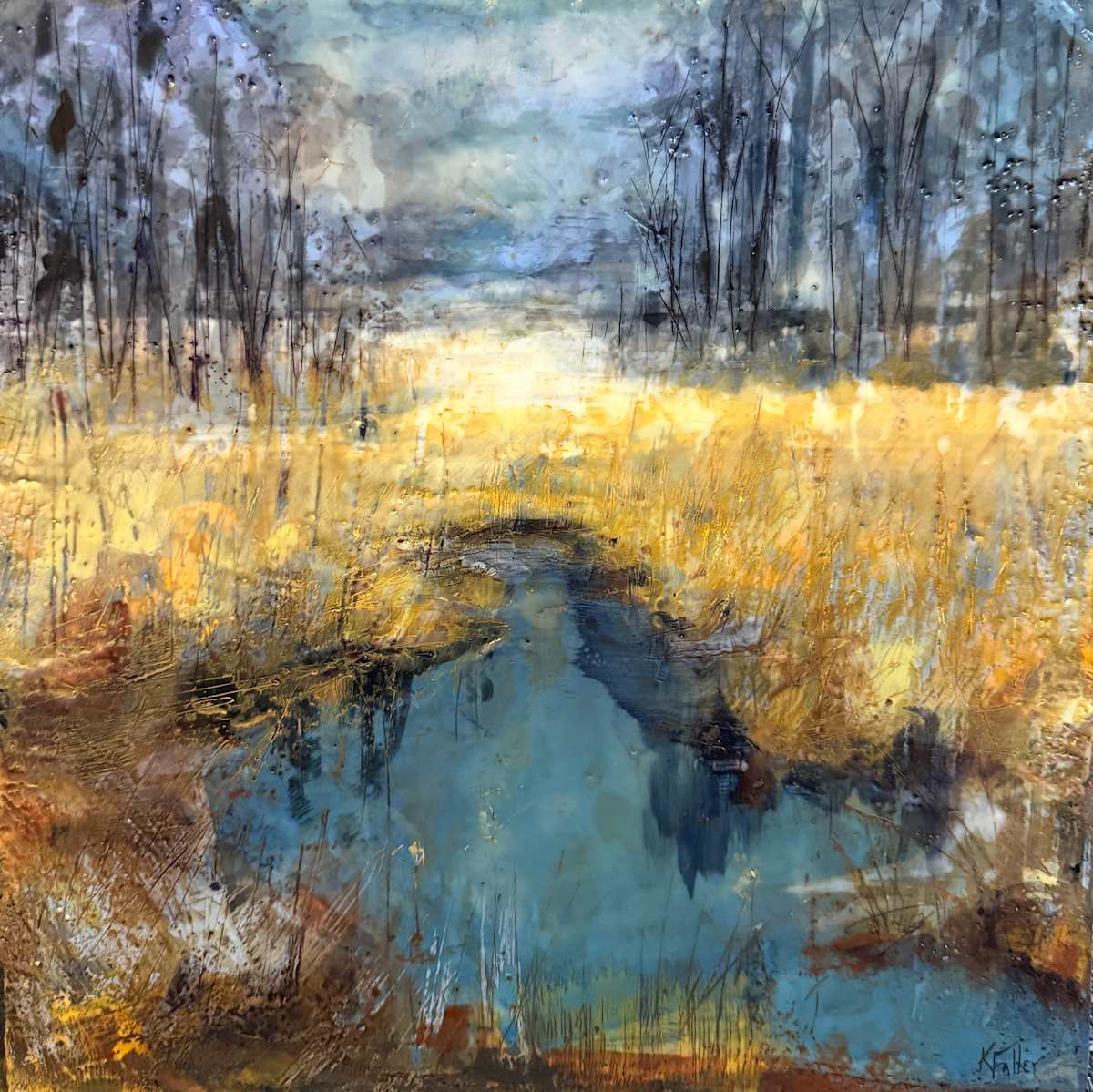 Spring Thaw by Karen Faller 