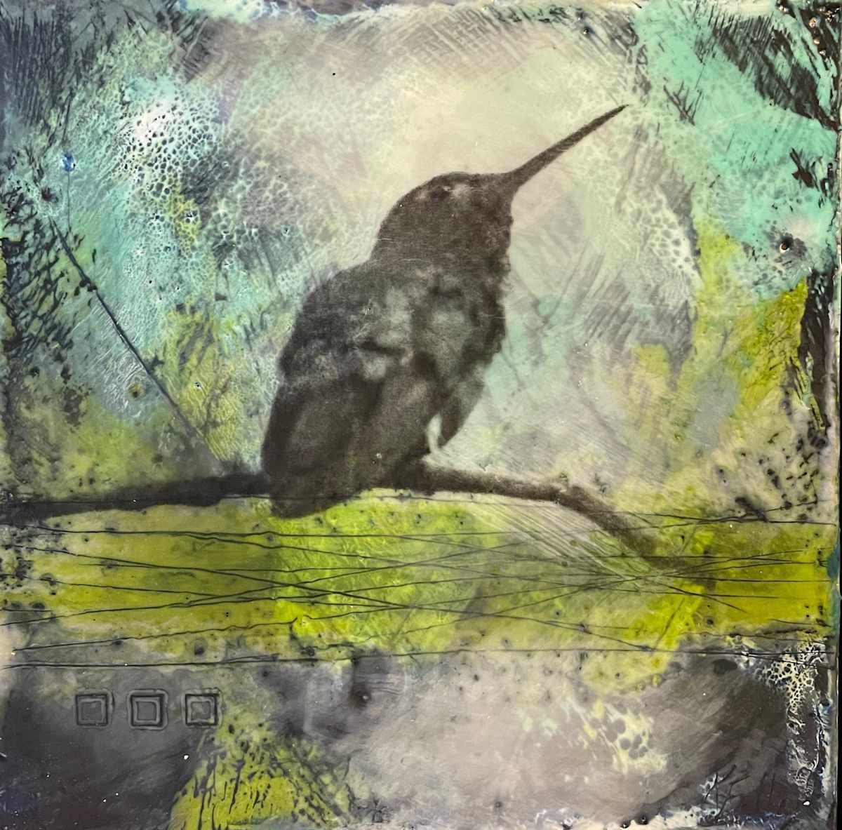 Still humming by Karen Faller 