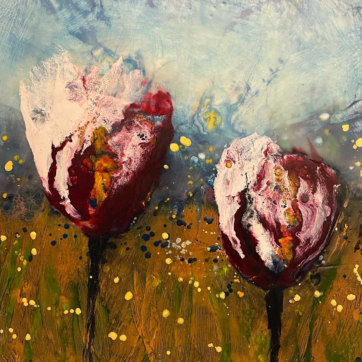 Tiptoe Tulips by Karen Faller 