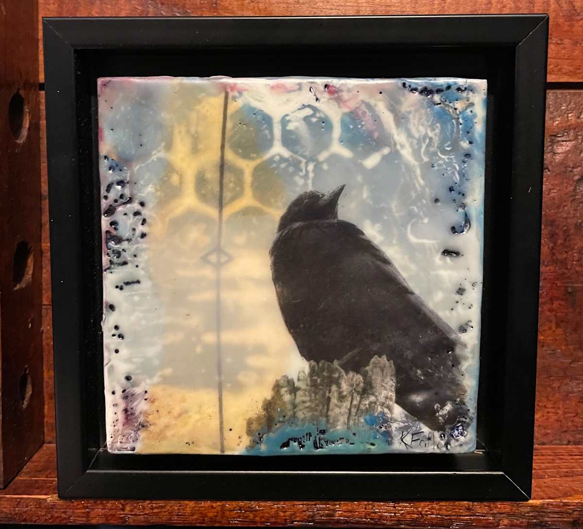 Top of the pole by Karen Faller 