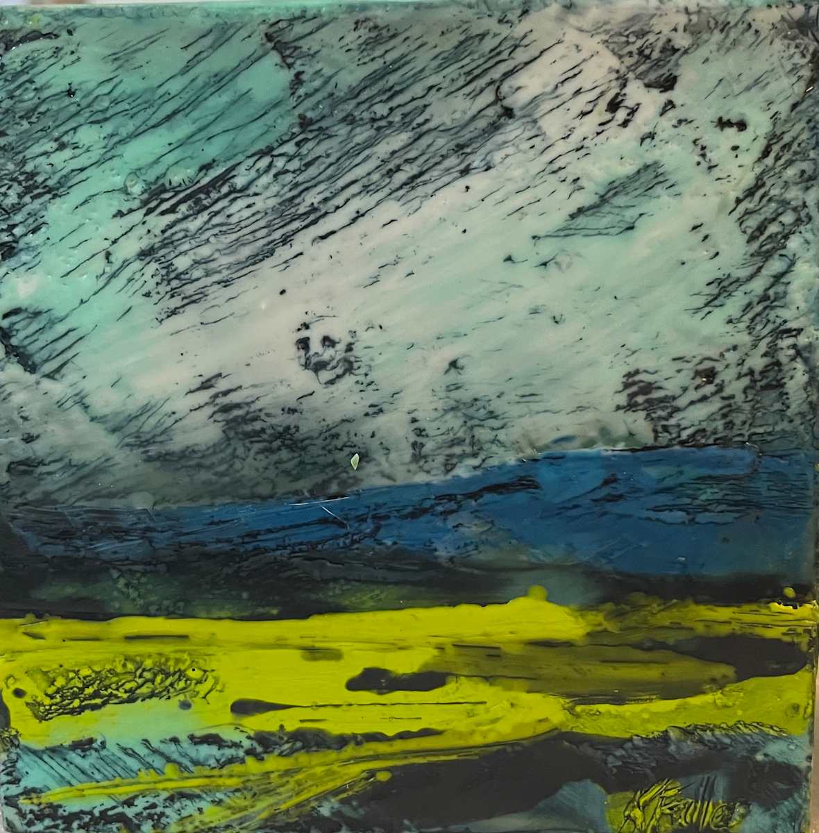 Untitled landscape by Karen Faller, Image 1.