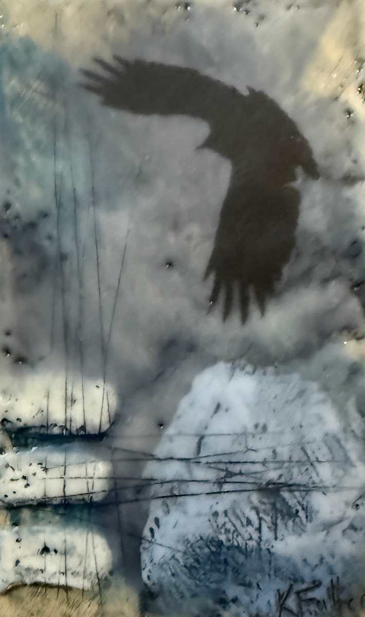 Untitled (crow) by Karen Faller, Image 1.
