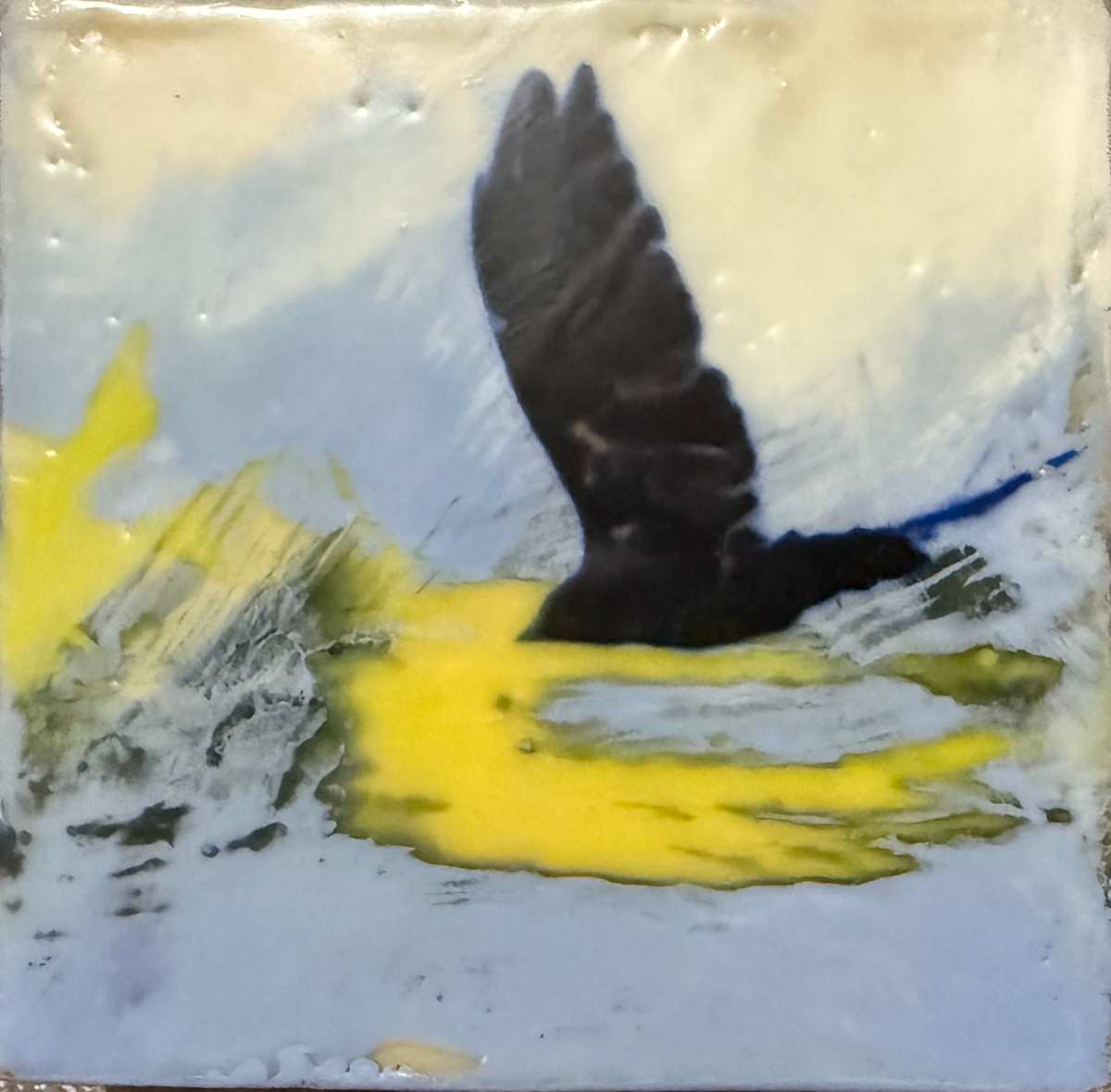 Untitled crow by Karen Faller 