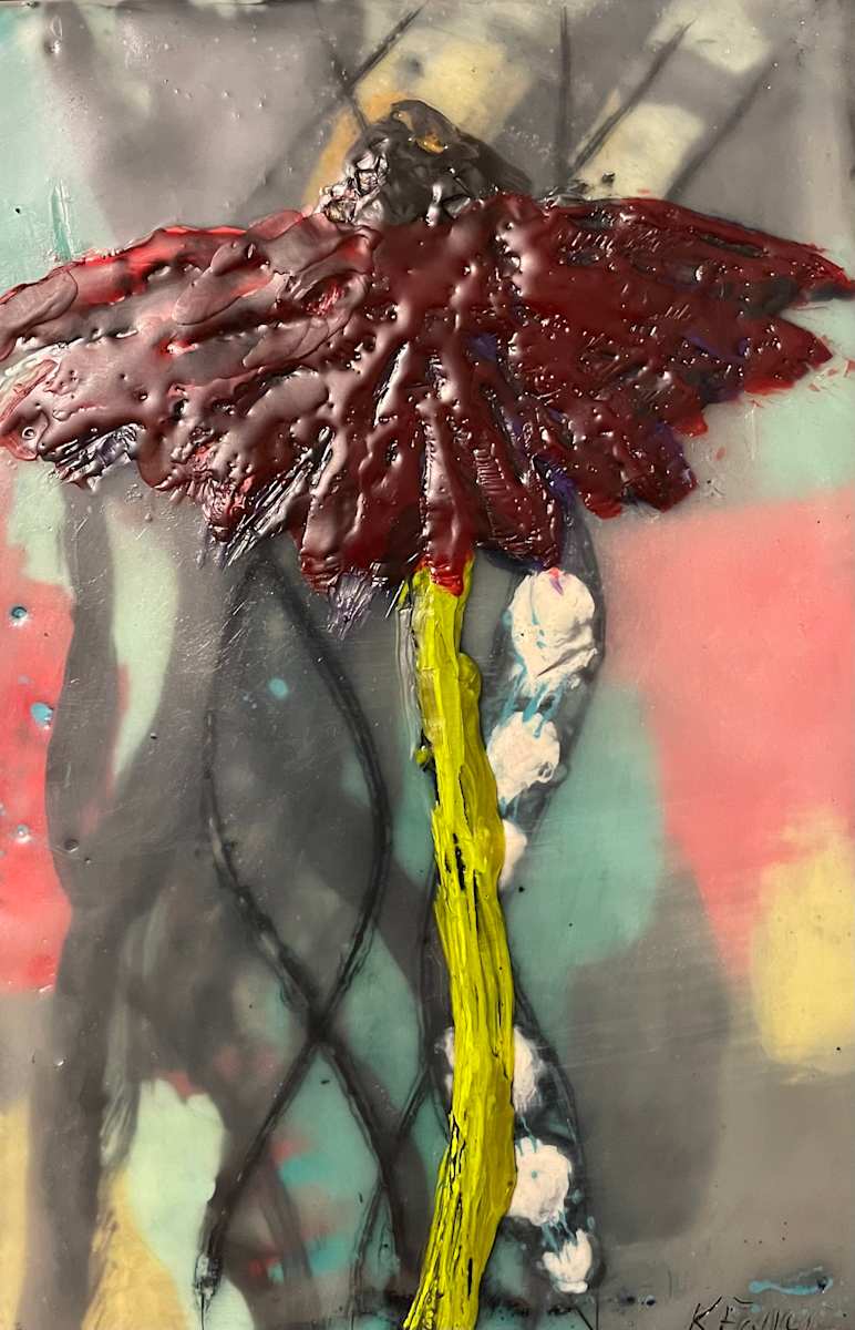 Echinacea III by Karen Faller 