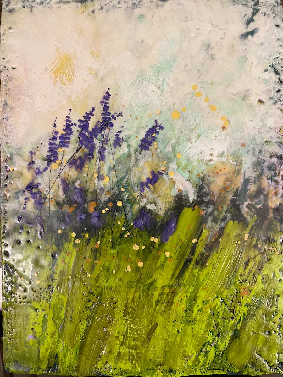 Lavender Field by Karen Faller 