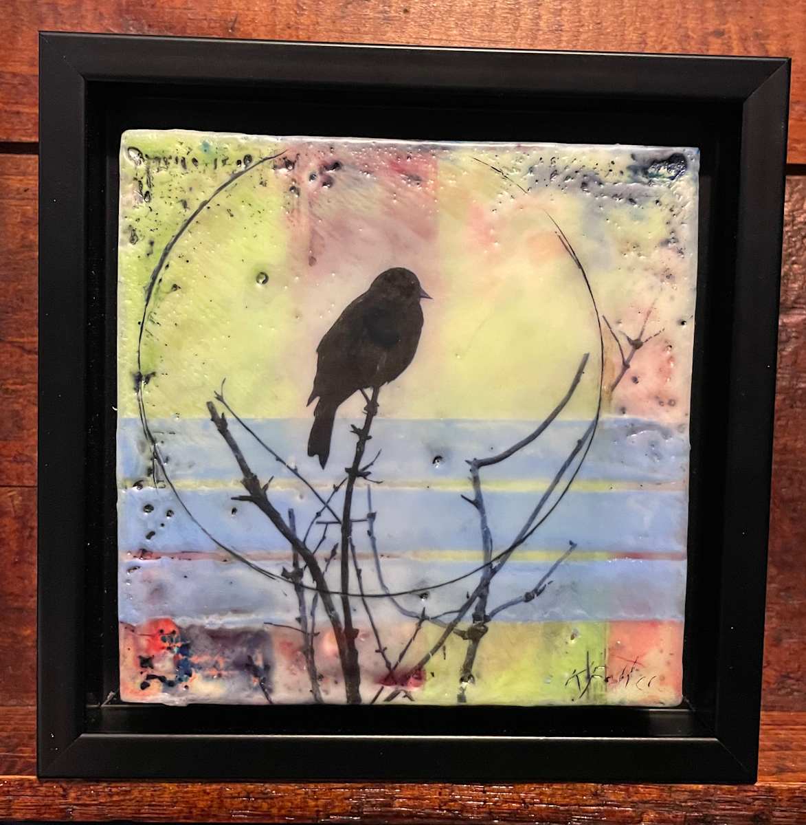 Redwing blues by Karen Faller 