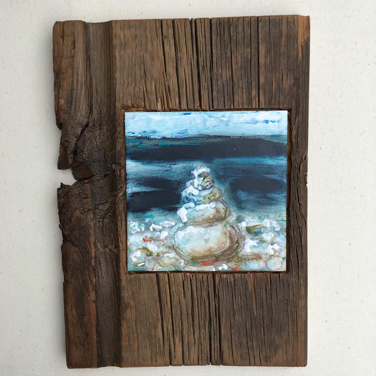 Schoolhouse beach by Karen Faller 