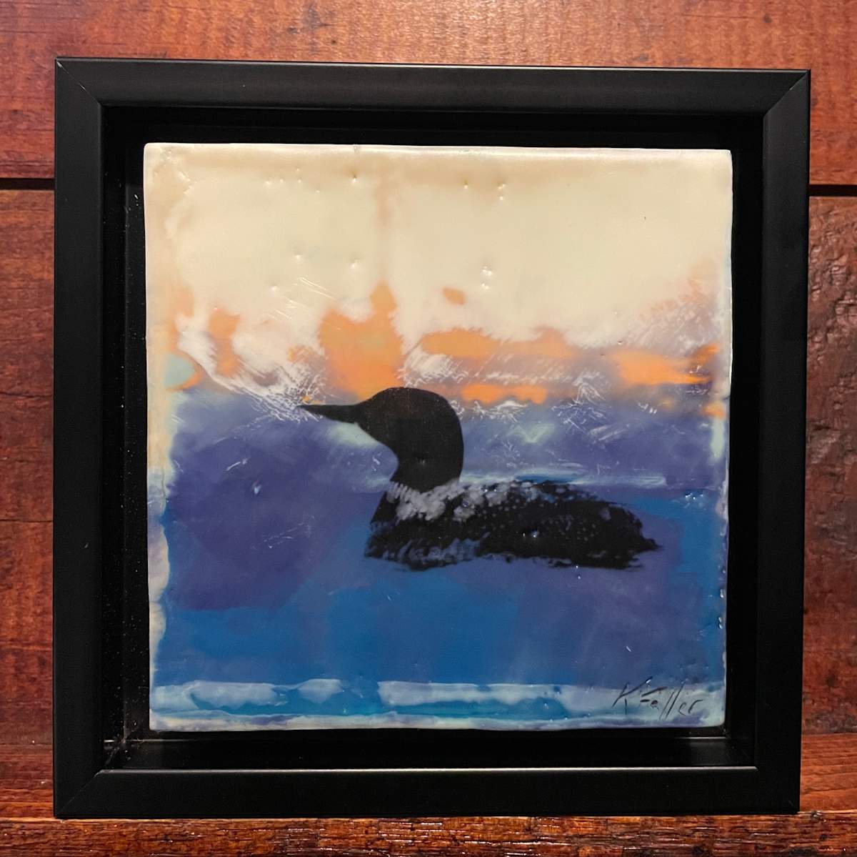 Untitled loon by Karen Faller 