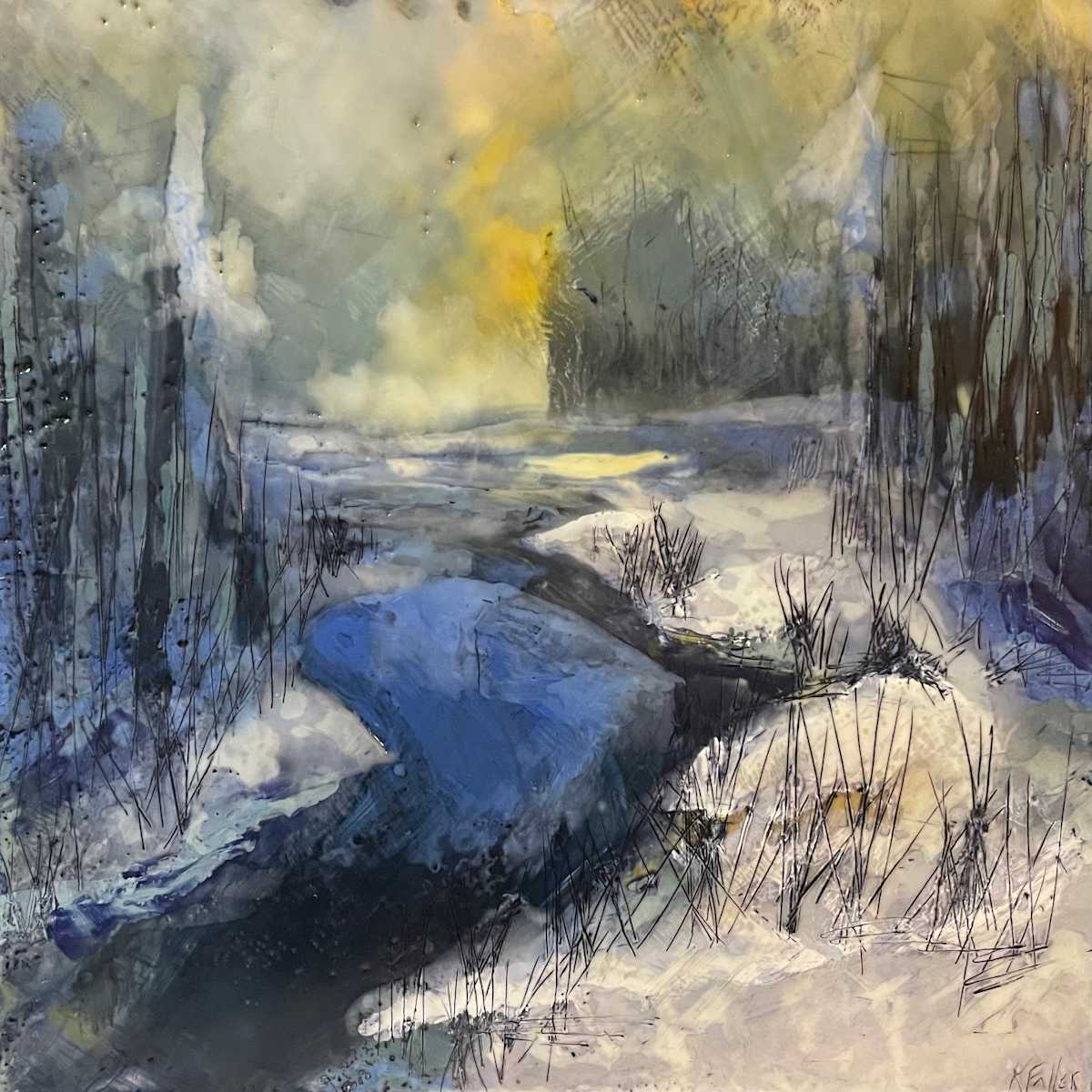 Winter Haze by Karen Faller 