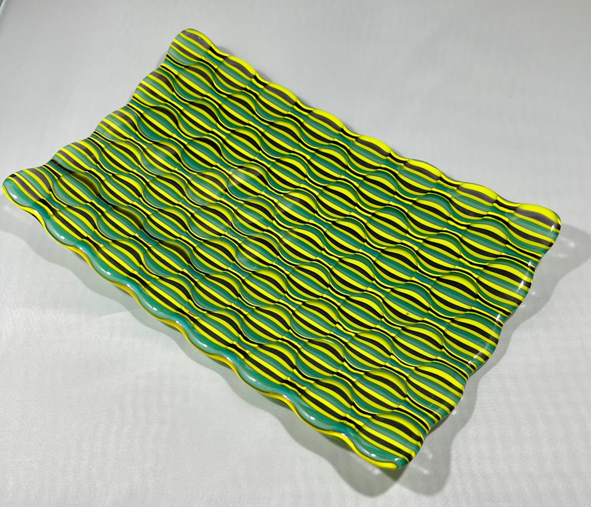 Optics dish 1 by Julie Root Sawyer 