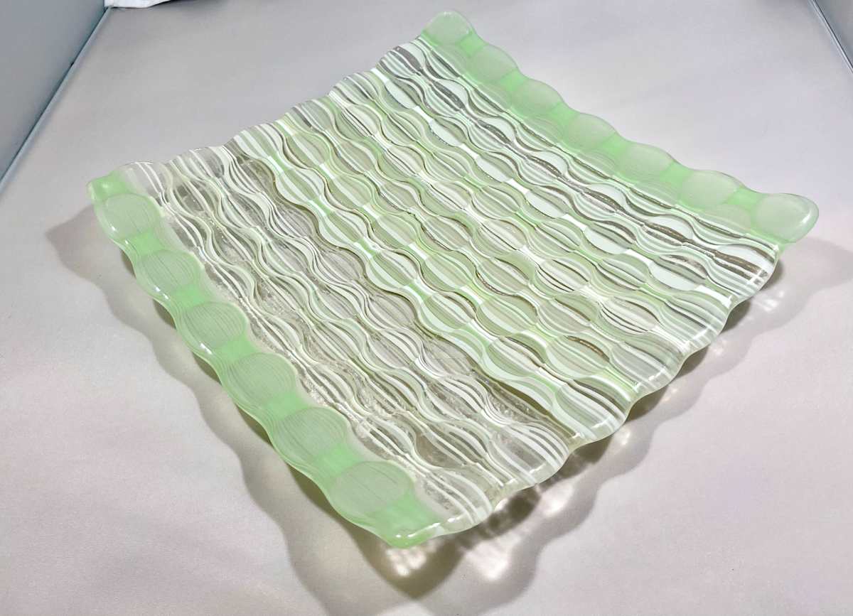 Optics with Subtle Dichroic Stringers by Julie Root Sawyer, Image 1.