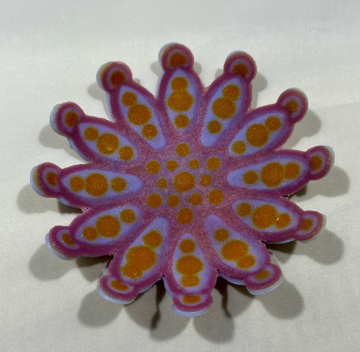 Double-Sided Mandala Bowl 3 by Julie Root Sawyer 