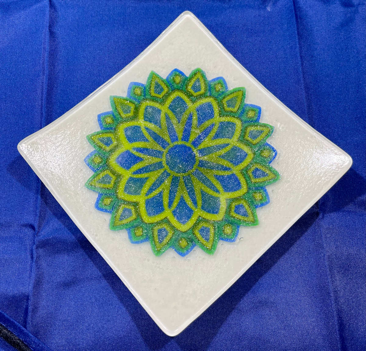 6" Mandala Dish 7 by Julie Root Sawyer 