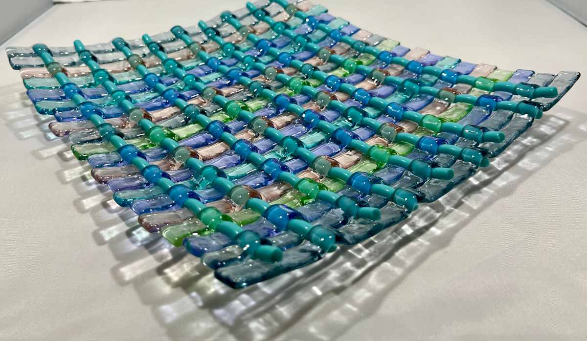 Weaving with rods by Julie Root Sawyer, Image 1.