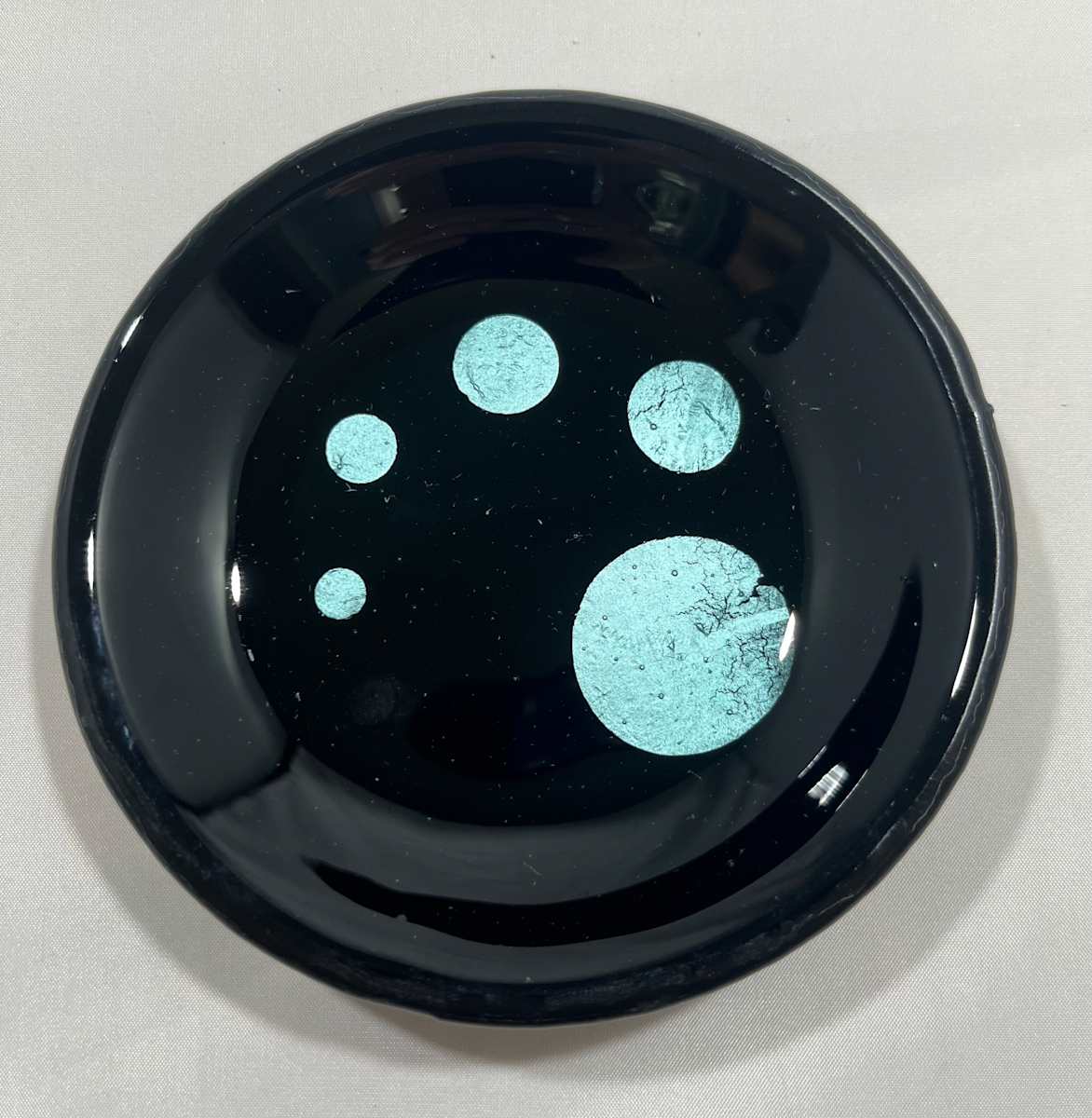 5" shallow dish #2 by Julie Root Sawyer, Image 1.