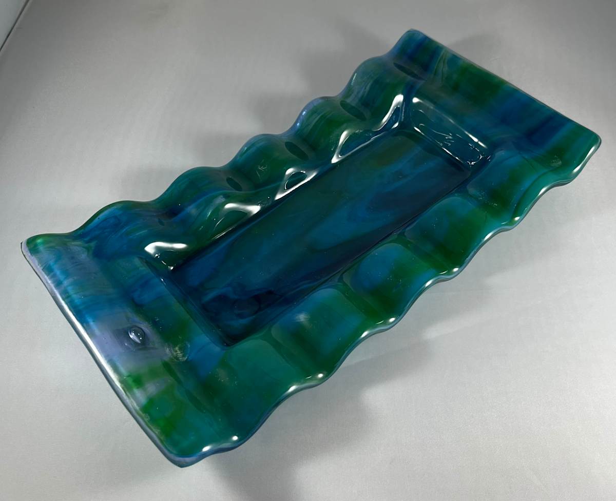 Wavy Plate 1 by Julie Root Sawyer 