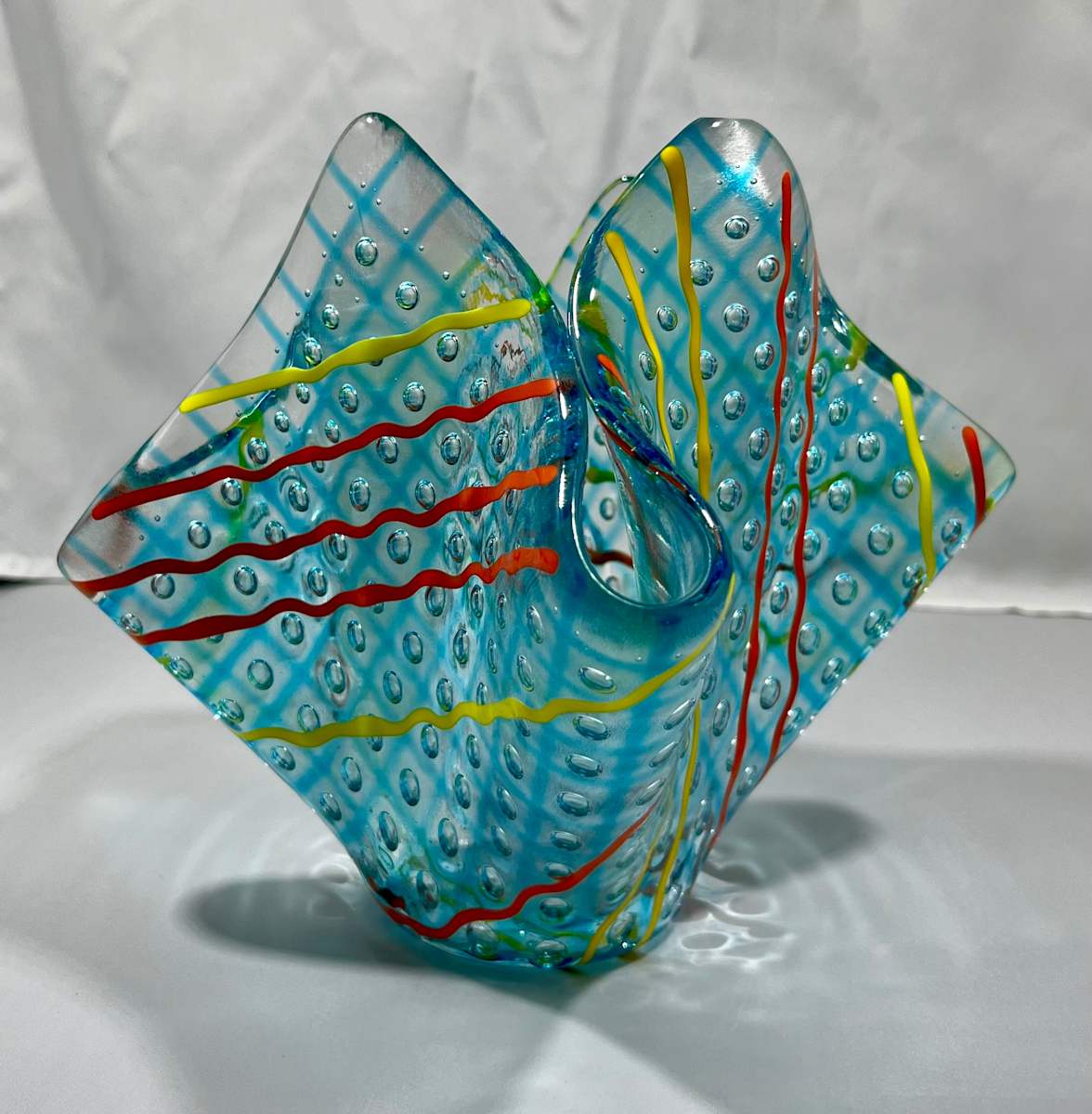 Bubble Candle Holder 2 by Julie Root Sawyer, Image 1.