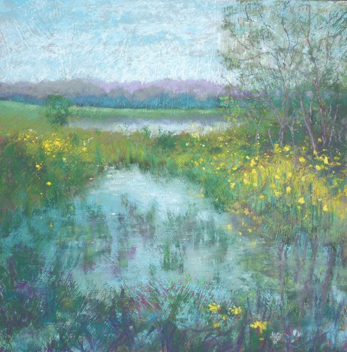 Mustard and Willows by Lorraine McFarland 