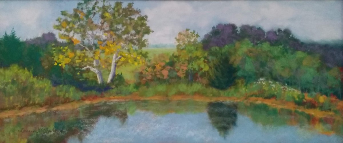 Peaceful Pond by Lorraine McFarland 