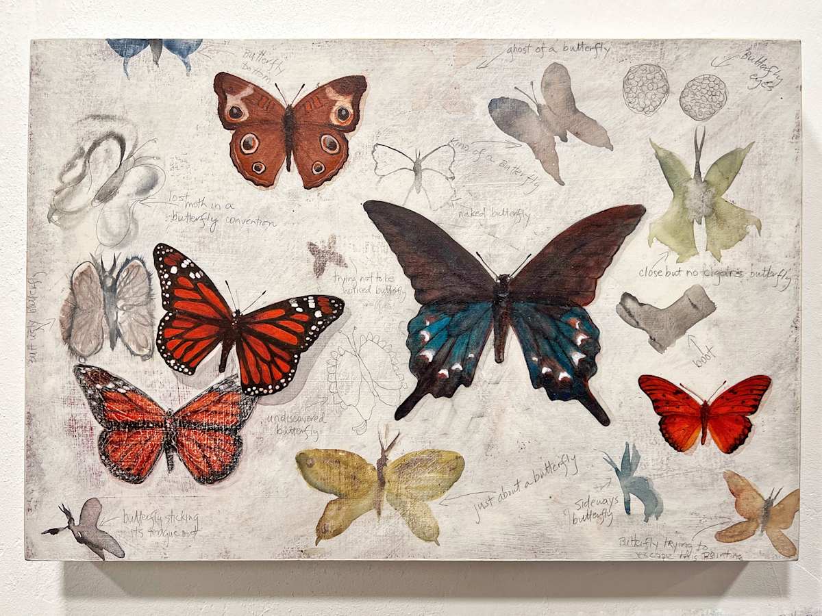 Study Board for “recuerdo (after Tomas Rivera)" by Mary Ann Peters, Laurel Anderson  Image: Laurel Anderson & Mary Ann Peters Collaboration  “Study Board for recuerdo (after Tomas Rivera)”(2001)