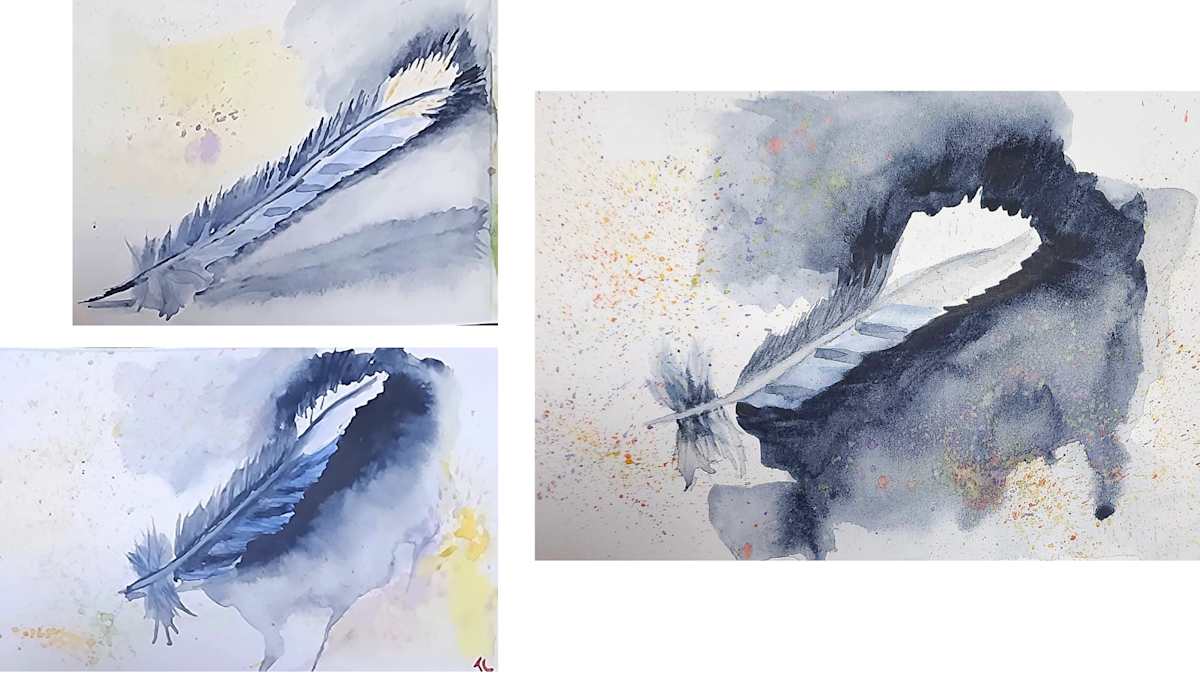 leaf studies by Jon Cooper 