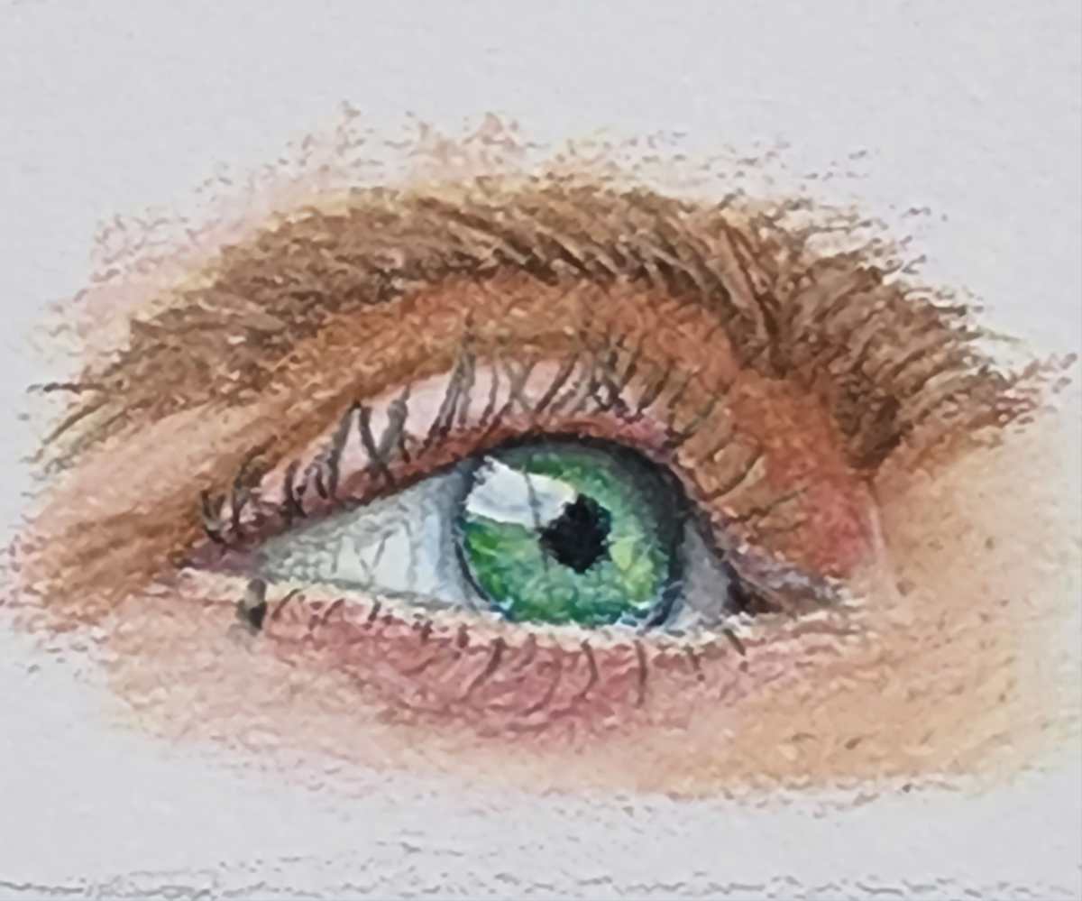 Eye study by Jon Cooper 
