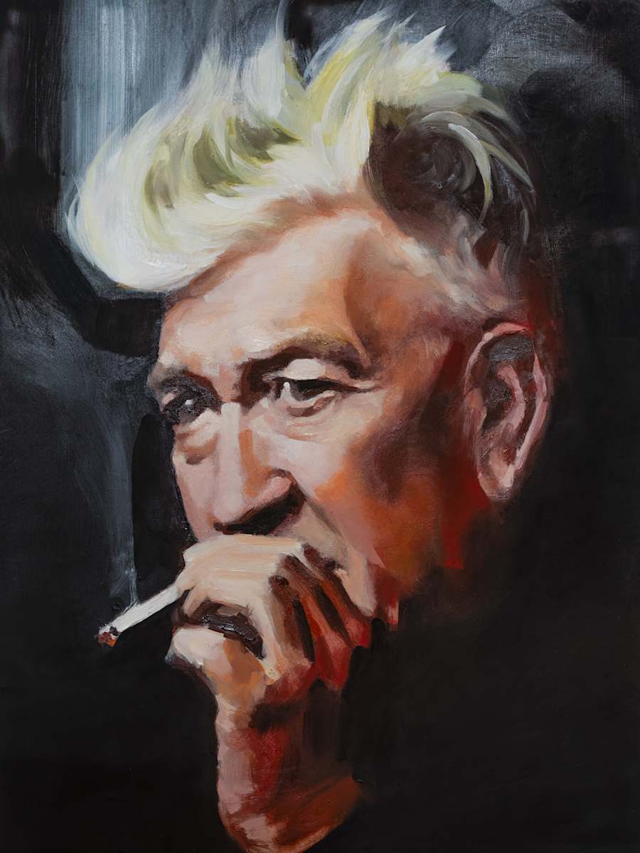 David Lynch by Alexander Grimm  Image: Front view