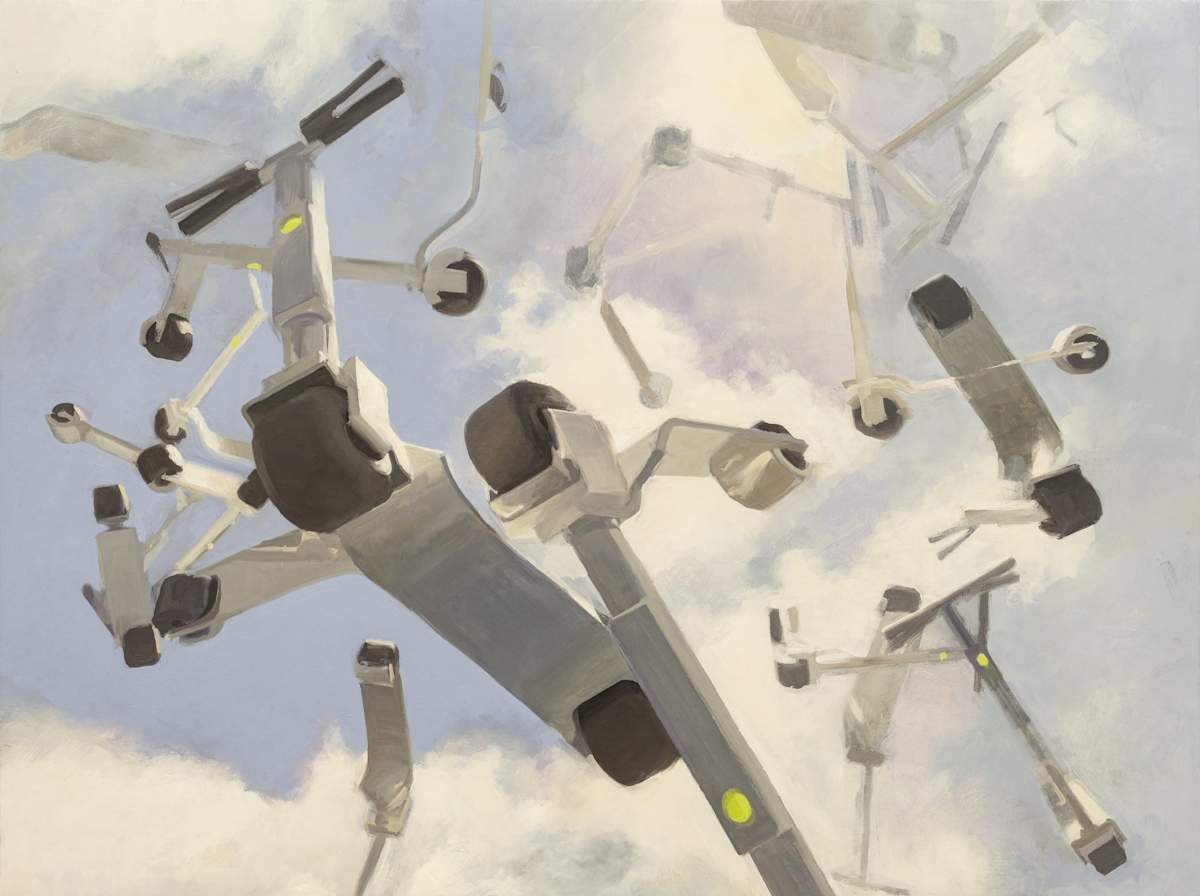 Scooters from the Sky by Alexander Grimm  Image: Front view