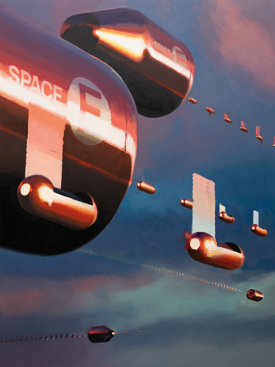 Space F - Spit out Process by Alexander Grimm  Image: front view