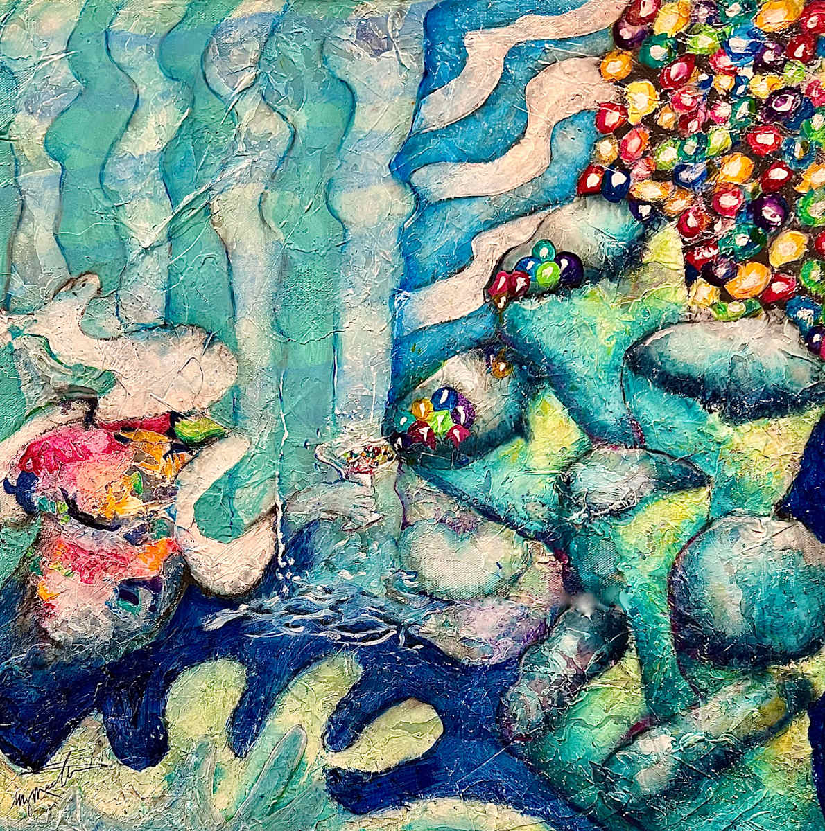 Textured Lullaby by Liz Morton 