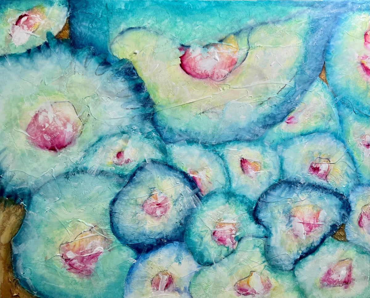 Whispers of the Coral Palette by Liz Morton 