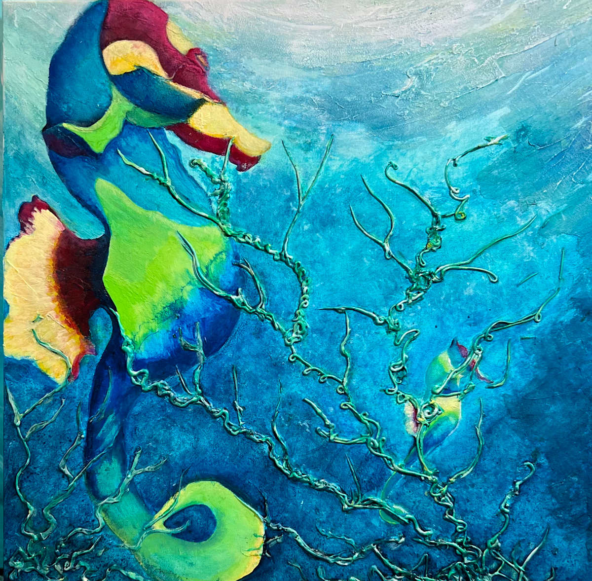 Seahorse Mom by Liz Morton 