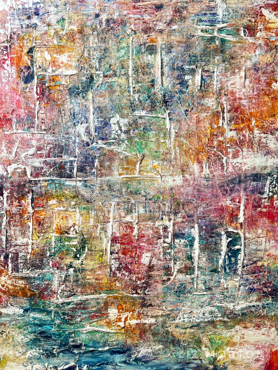 My Beach after the Rain by Liz Morton 