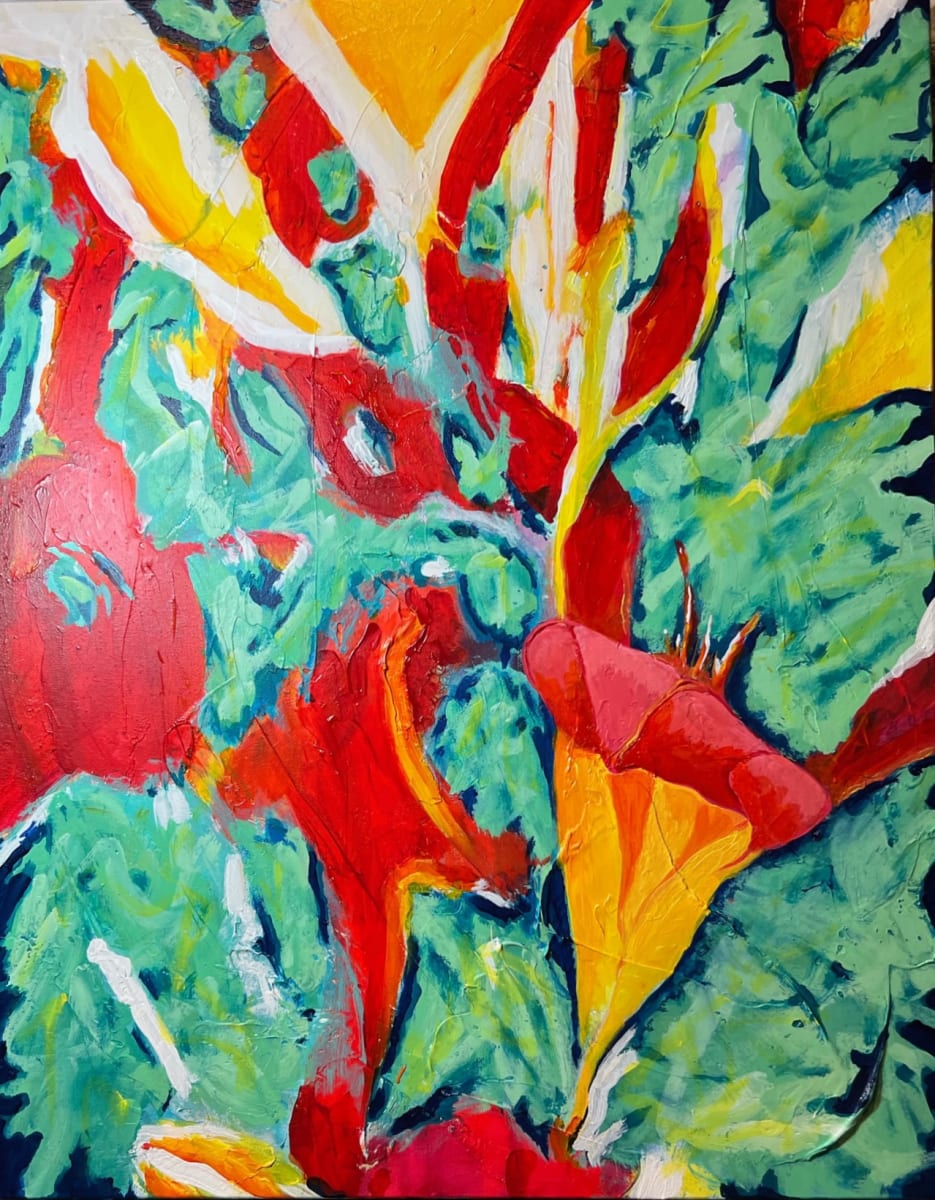 Daylilies by Liz Morton 