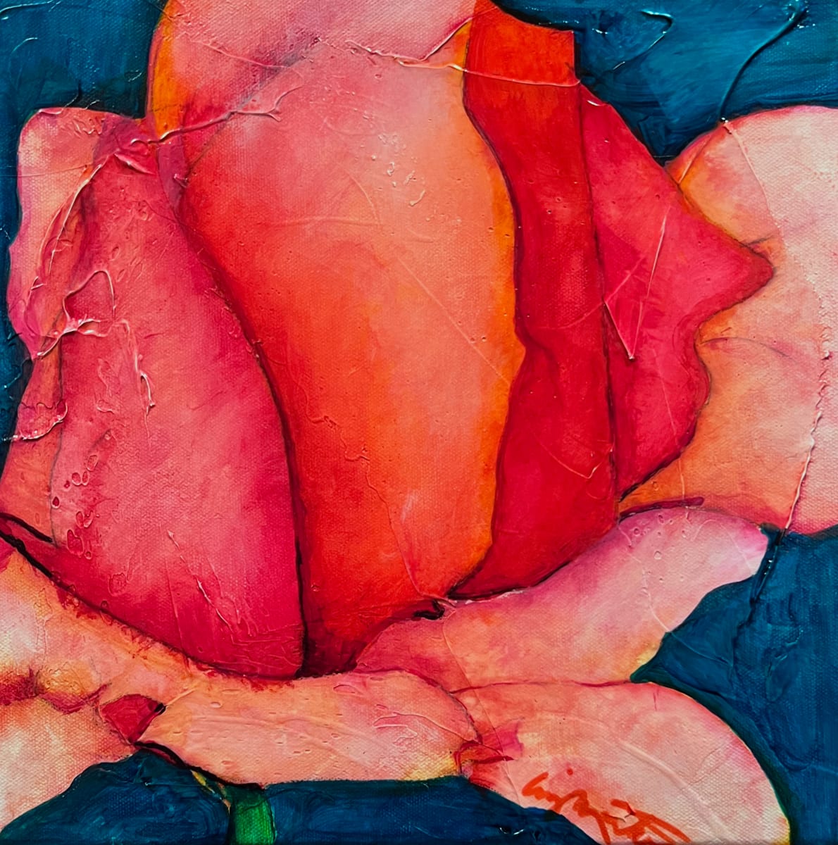 Rose Bud by Liz Morton 