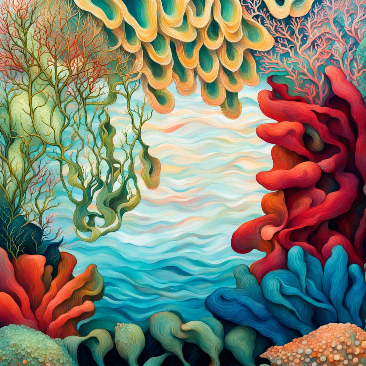 Tranquility Reimagined by Liz Morton 