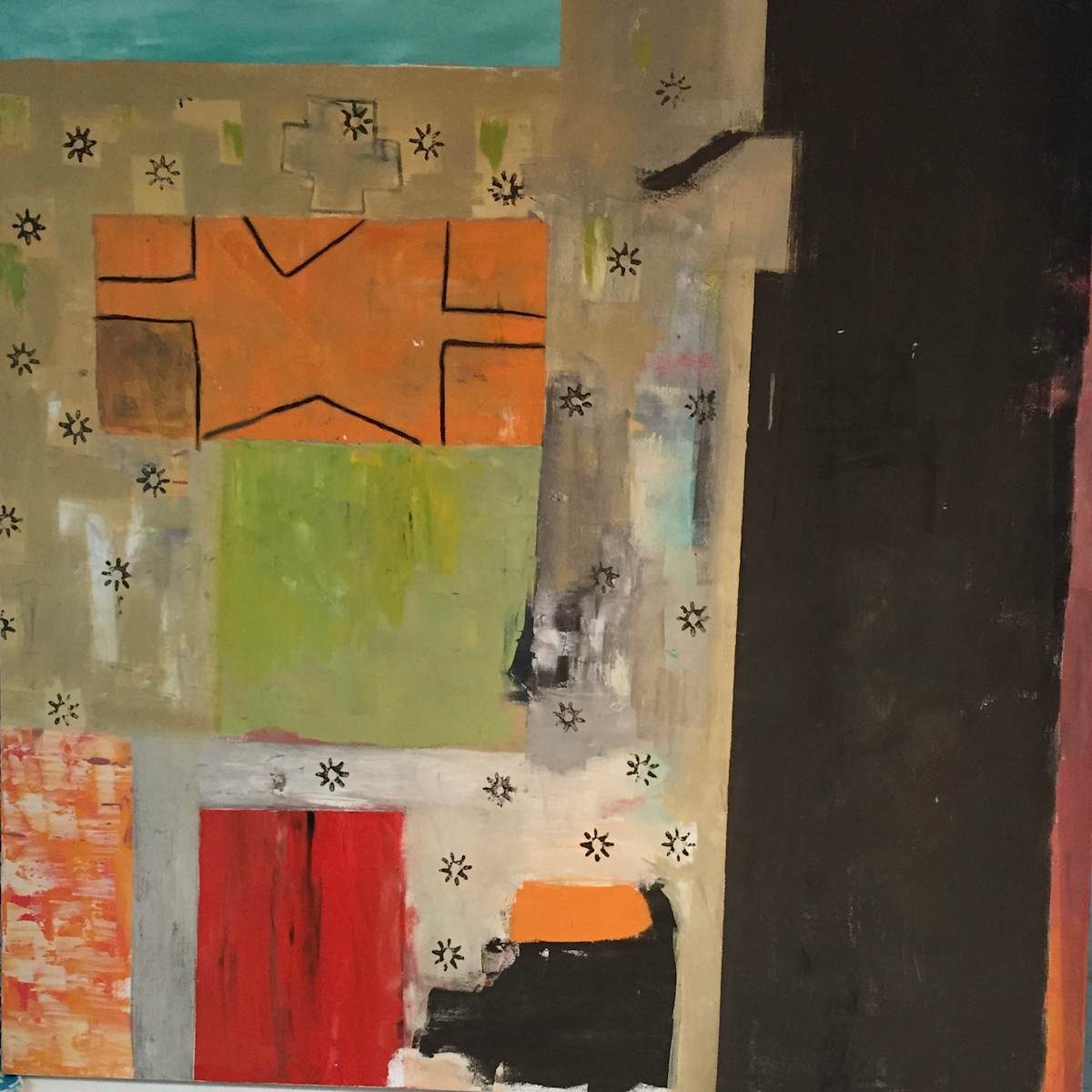 Abstract 3 by Pamela Saturday 