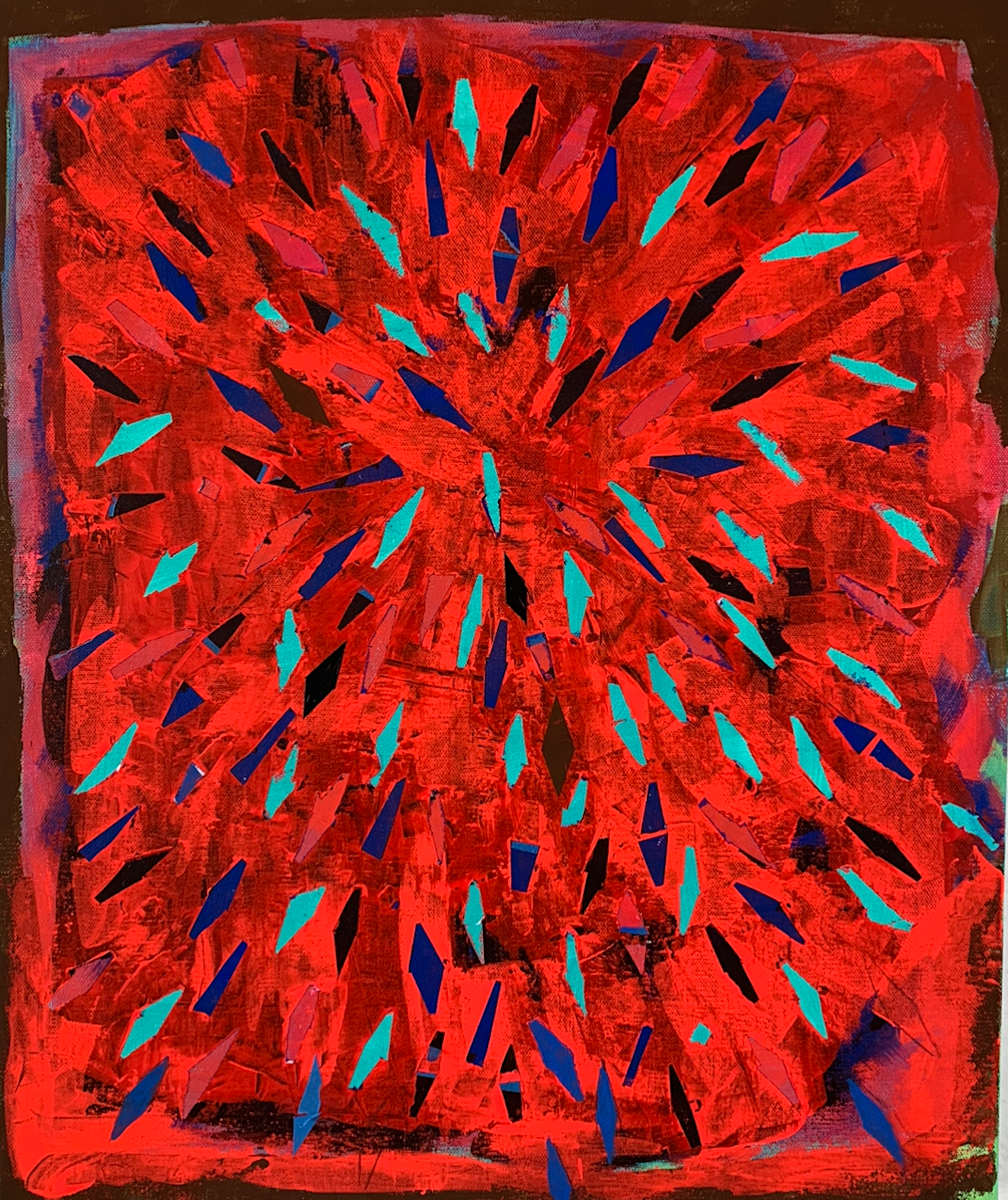 Fireworks Series #2 by Pamela Saturday 