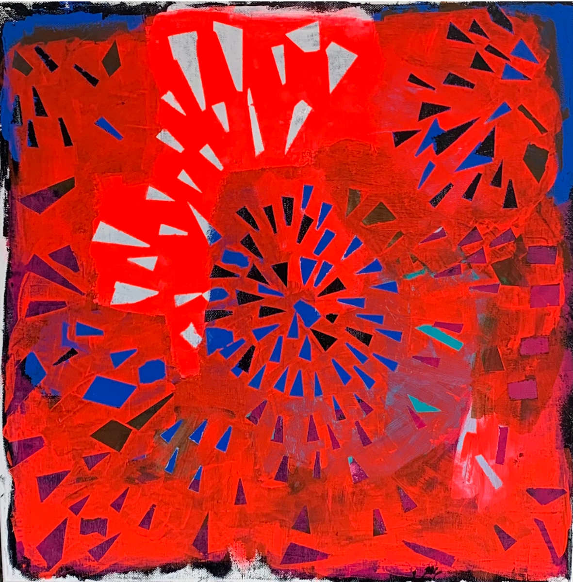 Fireworks Series #3, 2024 by Pamela Saturday 
