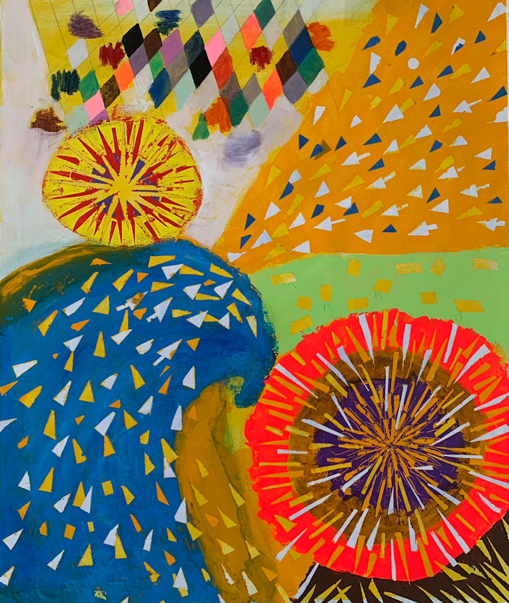 Fireworks Series #1 2024 by Pamela Saturday 