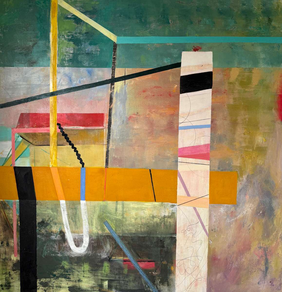 Recollection by Pamela Saturday  Image: This piece also looks good upside down!